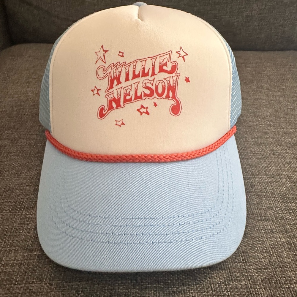 Willie Nelson Love Forever Trucker Hat - Picture 2 of 7